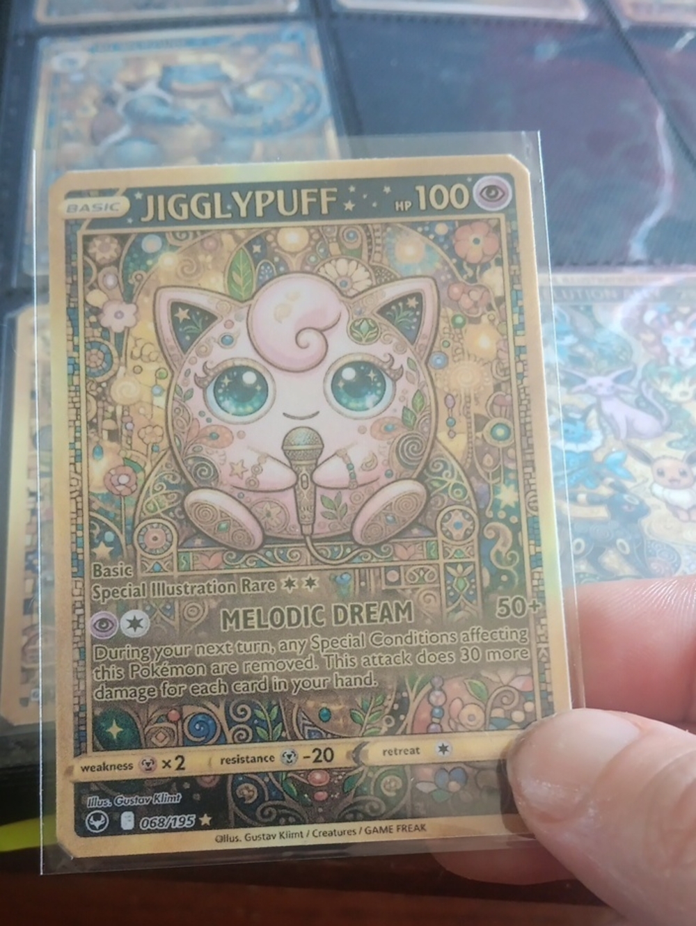 Jigglypuff Special Illustration Rare - Pink Card